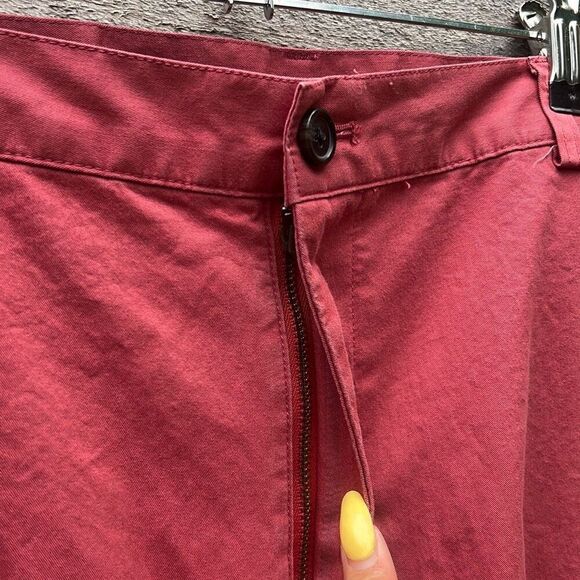 346 Brooks Brothers Men's Red Flat Front Chino Pants Size W42/L30 - Picture 3 of 7